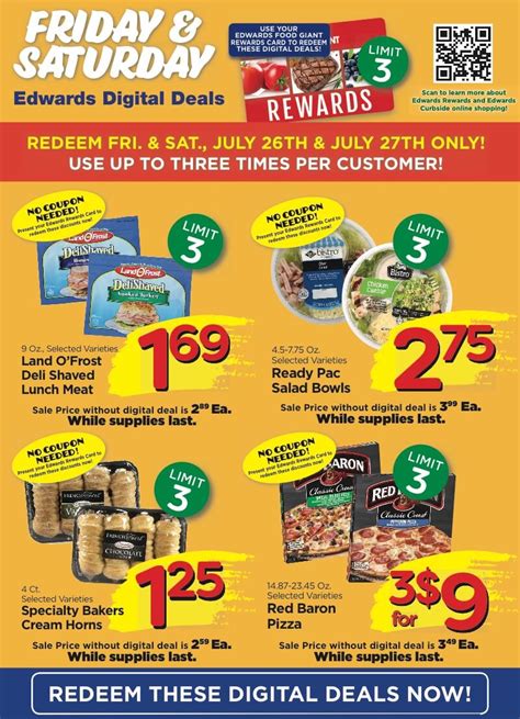 Digital Deals - Edwards Food Giant