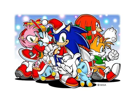 Sonic the Hedgehog Christmas Wallpaper