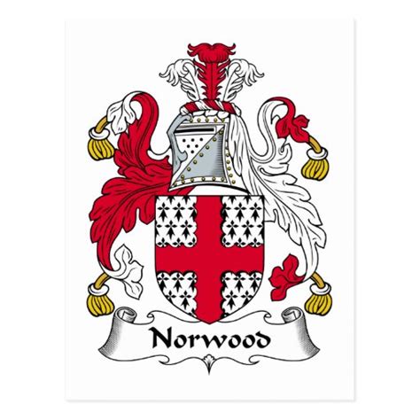 Norwood Family Crest Postcard | Zazzle