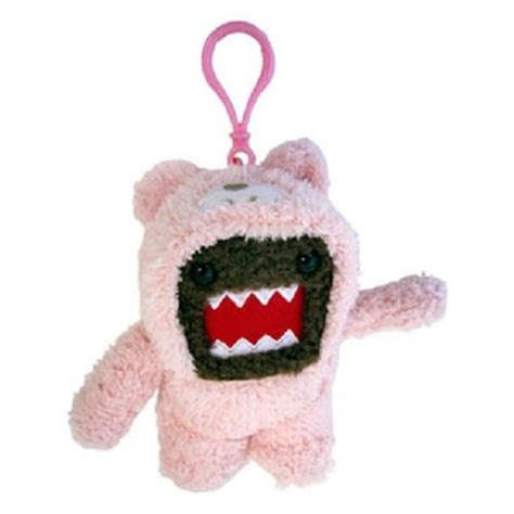 Teddy Bear Domo Plush Clip On [Pink] - Walmart.com