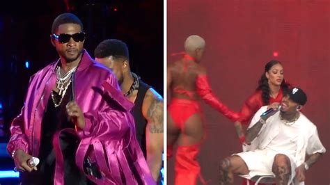 Usher And Chris Brown Take The Stage At 'Lovers & Friends' Festival After Fighting - Primenewsprint