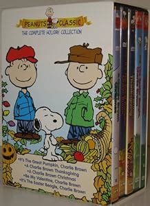 Amazon.com: Peanuts Classic The COMPLETE Holiday Collection - 5 Discs ...