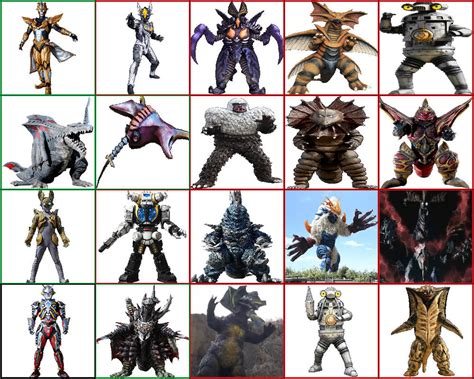 Ultraman Z Kaiju/Alien List (Reupload) by TroyMcArthur20 on DeviantArt