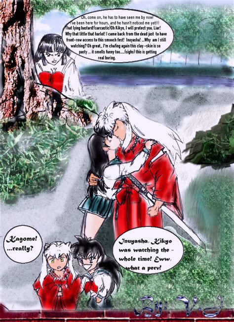 Garmon blog: inuyasha and kagome kiss