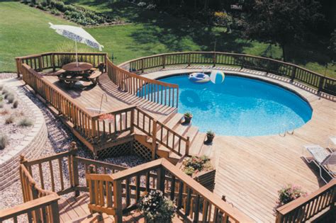 Why an Above Ground Pool with a Deck is Perfect for Summer Fun