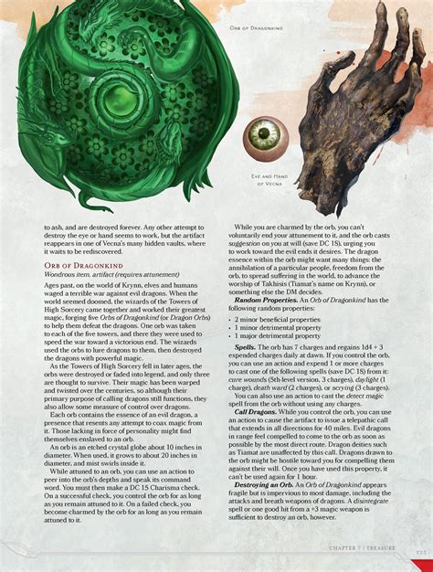 New DMG spoiler, Eye and Hand of Vecna : r/dndnext