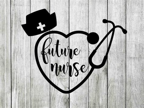 Future Nurse Svg Cut Files for Cricut Silhouette Clipart - Etsy