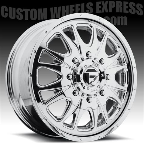 Fuel D212 Throttle Dually 2-PC Chrome Truck Wheels Rims - Fuel - Dually Wheels - Custom Wheels ...