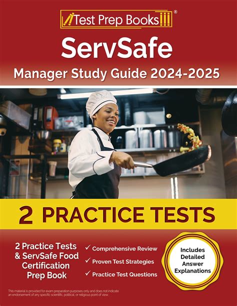 ServSafe Manager Study Guide 2024-2025: 2 Practice Tests and ServSafe ...