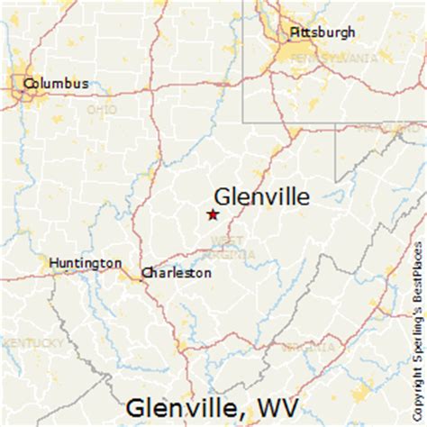 Comparison: Glenville, West Virginia - Daniels, West Virginia