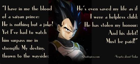 15 Vegeta Quotes to Goku (Kakarot) in DragonBall