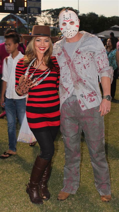 Freddy and Jason Couples Costume Different Halloween Costumes, Cute Couple Halloween Costumes ...