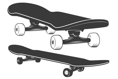 How to draw a skateboard