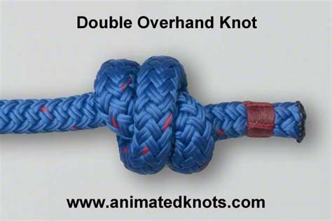 The Double Overhand Knot (ABOK # 516, p 84) is based on the Overhand Knot with one additional ...