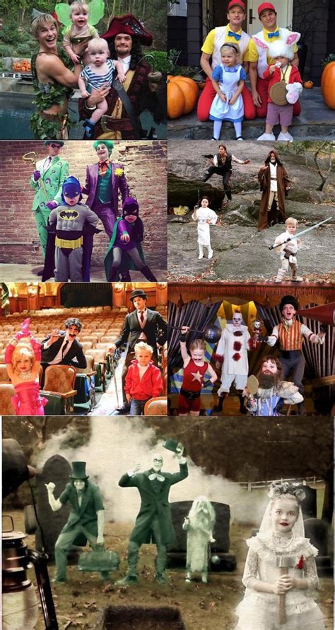 Neil Patrick Harris and family halloween costumes throughout the years ...