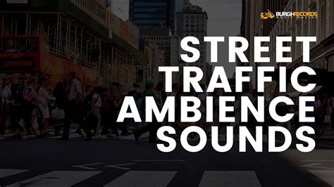 Street Ambience Sound Effect (Free Sound Effects Download) - YouTube