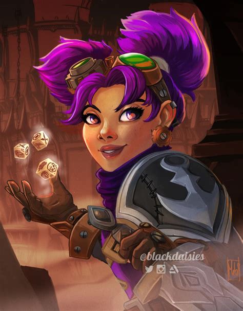 I drew my gnome rogue : r/wow