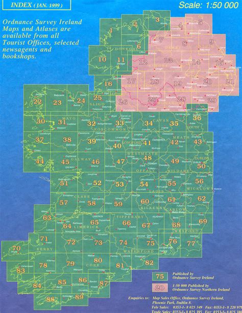 Driving Map Of Southern Ireland