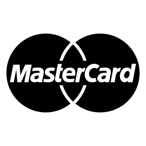 MasterCard Logo Black and White (3) – Brands Logos