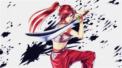 Download Erza Scarlet Anime Fairy Tail Wallpaper