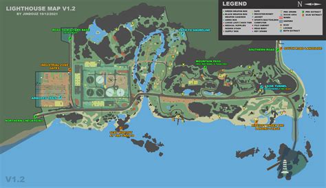 Escape from Tarkov Lighthouse Map