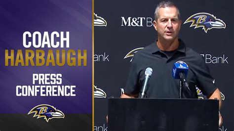 John Harbaugh Looks at 2023 Preseason | Baltimore Ravens - YouTube