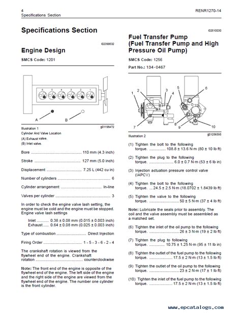 Q&A: Caterpillar Bolt Torque Chart Cat C7, C15, 3126 Specs, 42% OFF