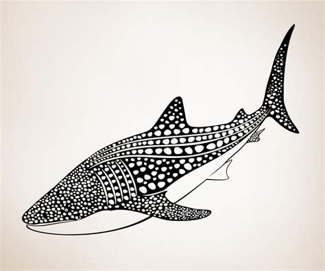 Silhouette Whale Shark Painting / Whale shark photo instant download ...