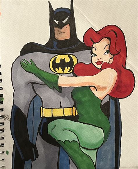 Batman and Poison Ivy by JavierOrlando on DeviantArt