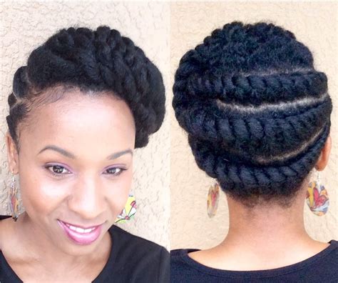 Natural Hair Updos| Hair Updos For Natural Black Hair