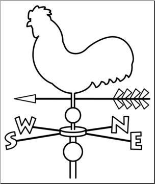 Wind Vane Coloring Pages