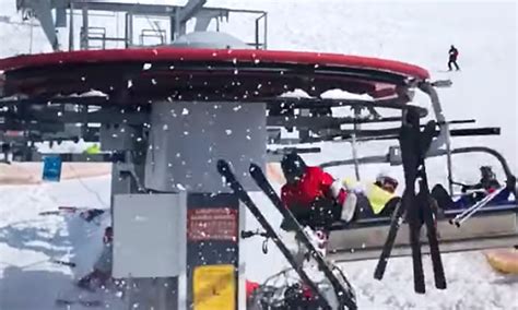 Horrific Ski Lift Accident Video Is The Scariest Thing You'll See Today ...