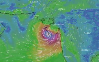 Windy Live Tracker (Cyclone Tauktae,Monsoon Update)