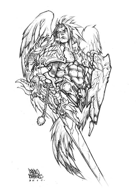 Warrior Angel by paulobarrios on DeviantArt