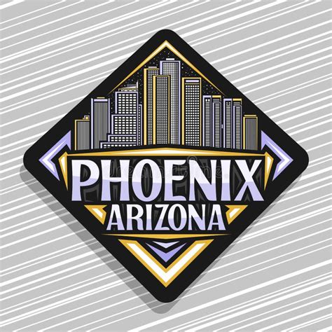 Vector logo for Phoenix stock vector. Illustration of contemporary ...