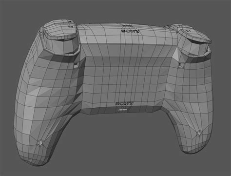 ArtStation - Sony PlayStation 5 with contoller Low-poly 3D model | Game ...