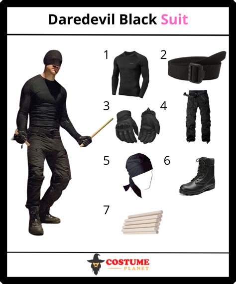 Daredevil Black Suit: Transform into a Fearless Hero