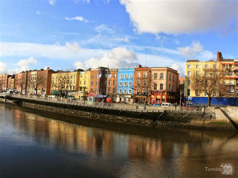 River Liffey in Dublin by Will Elmore - TurningArt