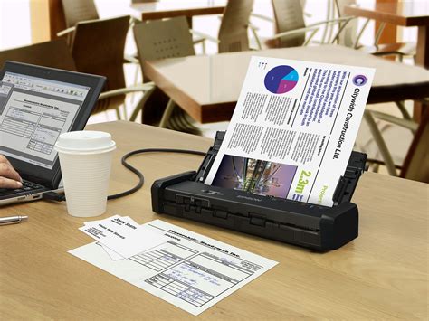 Epson Introduces the Fastest Portable Document Scanner in Its Class Enabling Efficient ...