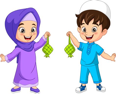 Hari Raya Cartoon Vector Art, Icons, and Graphics for Free Download