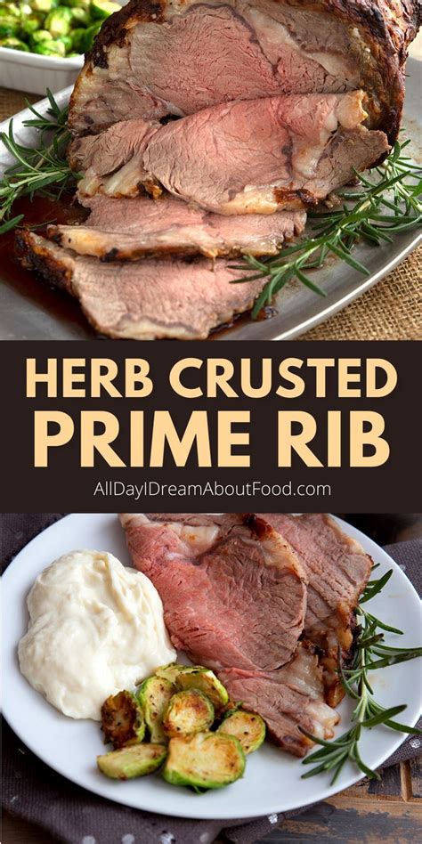 Herb-Crusted Standing Rib Roast | Roast beef recipes, Keto beef recipes ...