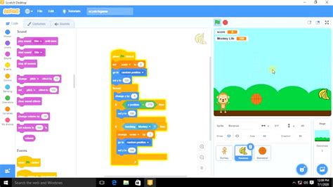 How to make game in scratch /Scratch programming - YouTube
