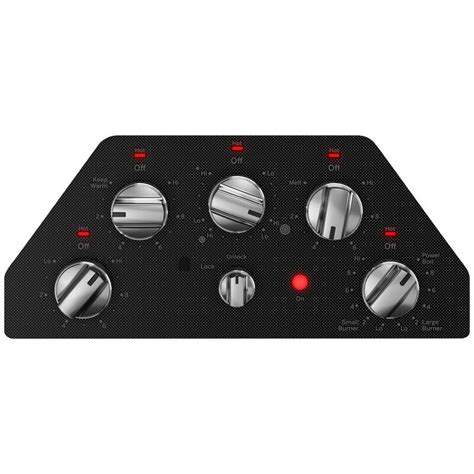 GE 36 in. 5-Burner Electric Cooktop with Simmer Burner & 2 Power Burners - Stainless Steel | P.C ...