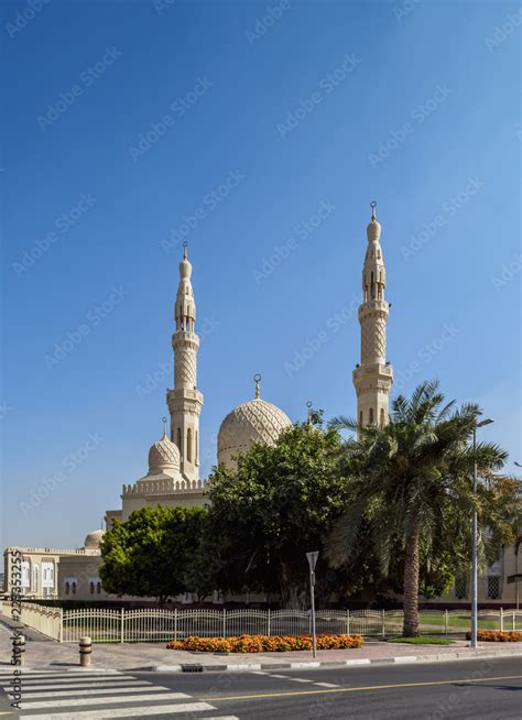 Jumeirah Mosque, Dubai, United Arab Emirates Stock Photo | Adobe Stock