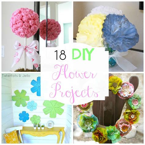 DIY Flower Projects to Decorate Your Home for Spring