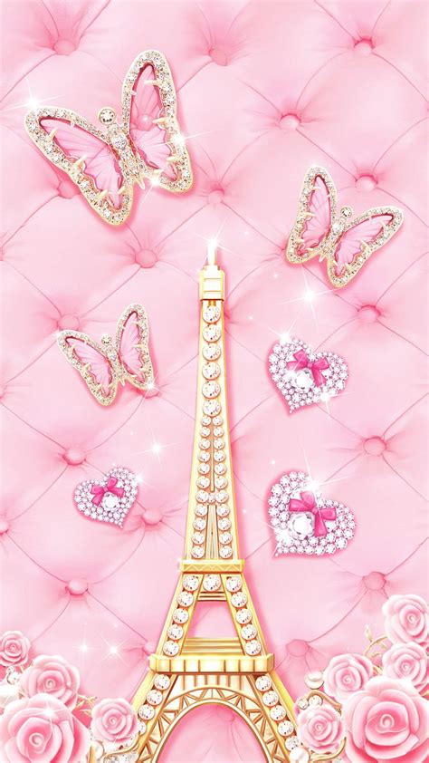 Pink Paris . iPhone glitter, Pink paris, Paris, HD phone wallpaper | Peakpx