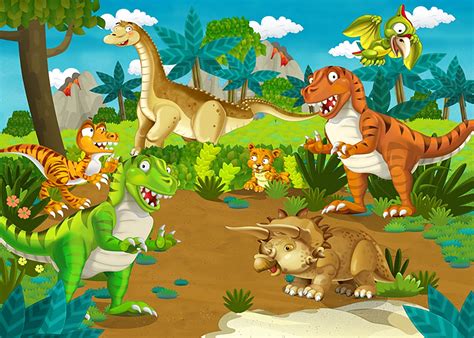 Cartoon Dino Wallpaper