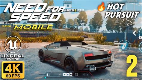 Need For Speed Mobile - Gameplay (Police Pursuit) Ultra Graphics 4K ...