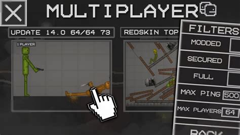 MULTIPLAYER IN MELON PLAYGROUND 14.0 - CONCEPT (PEOPLE PLAYGROUND MOD ...