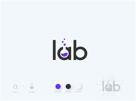 Lab Logo | Logo design creative, Lab logo, Minimal logo design